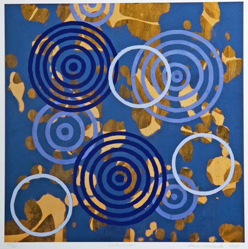 Water Circles, 2004, Giclée, av Ann Makander